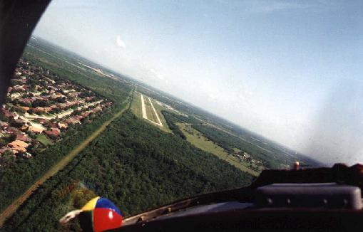 Final approach for Houston Gulf