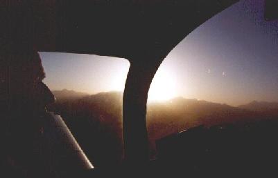 Mountains near SLC at
dawn