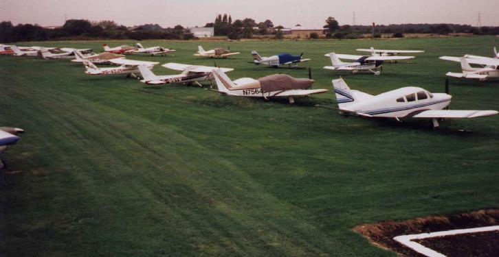 Aircraft at
Barton