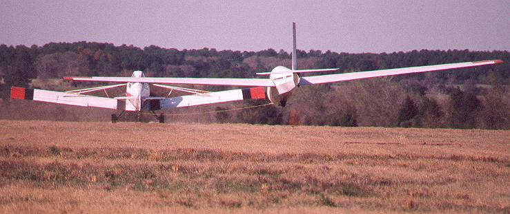 Schweizer takeoff